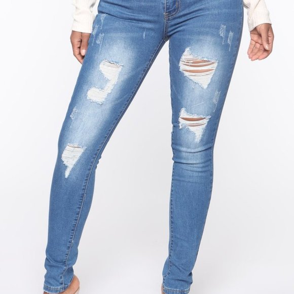 Fashion Nova Penelope Skinny Jeans - Picture 2 of 3